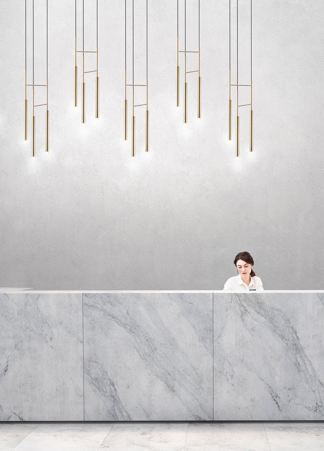 Metavaya Pendant light Candle Suspension Candle Suspension Ceiling Light Fixture