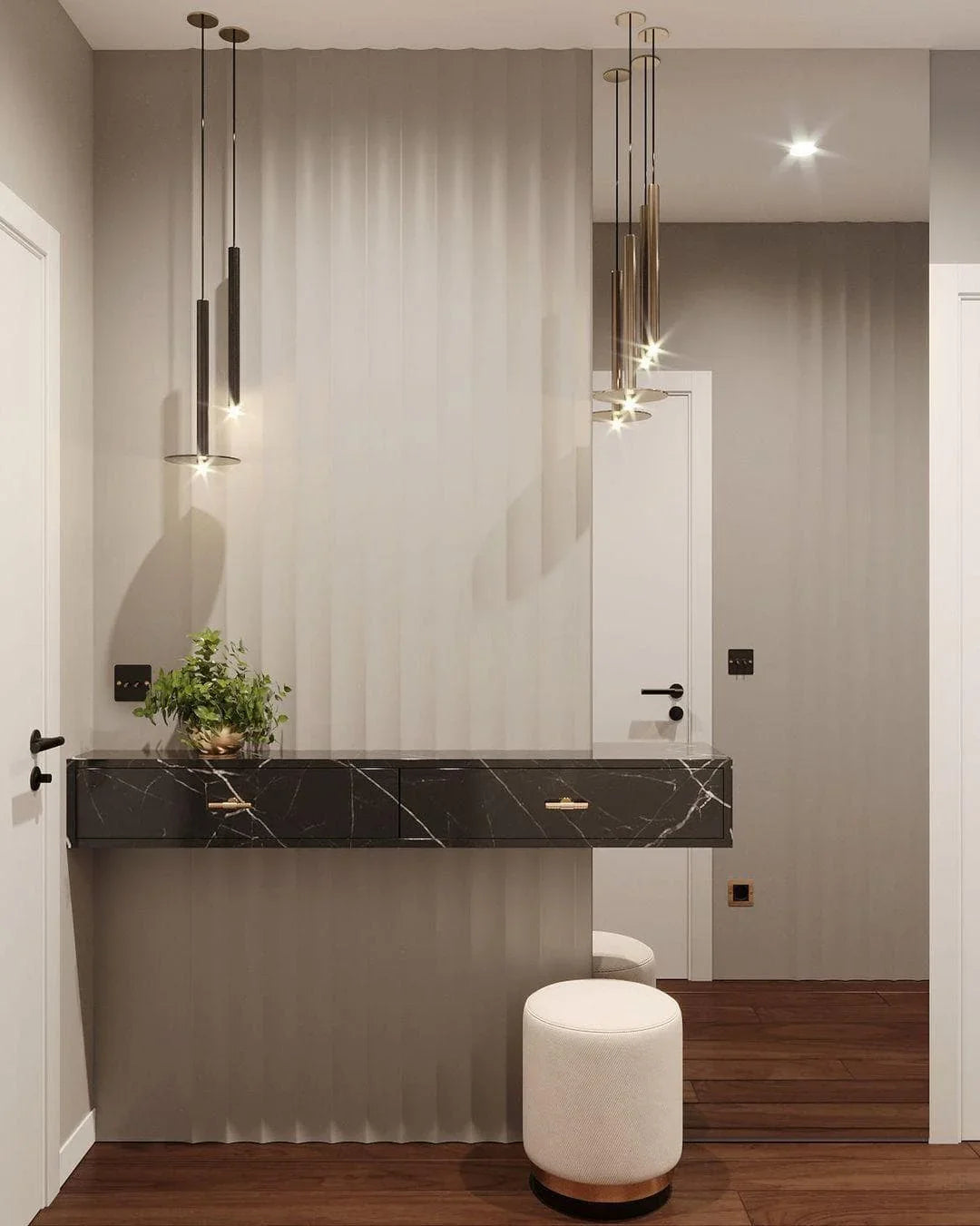 Metavaya Pendant light Candle Suspension Candle Suspension Ceiling Light Fixture
