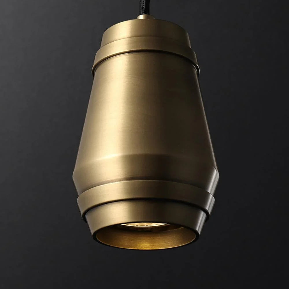 Metavaya Pendant light Dia 10cm x H 15cm / Brass Cask Pendant light 653733644500 D-202112270017-1 Cask Pendant Light for Sale in USA/Canada