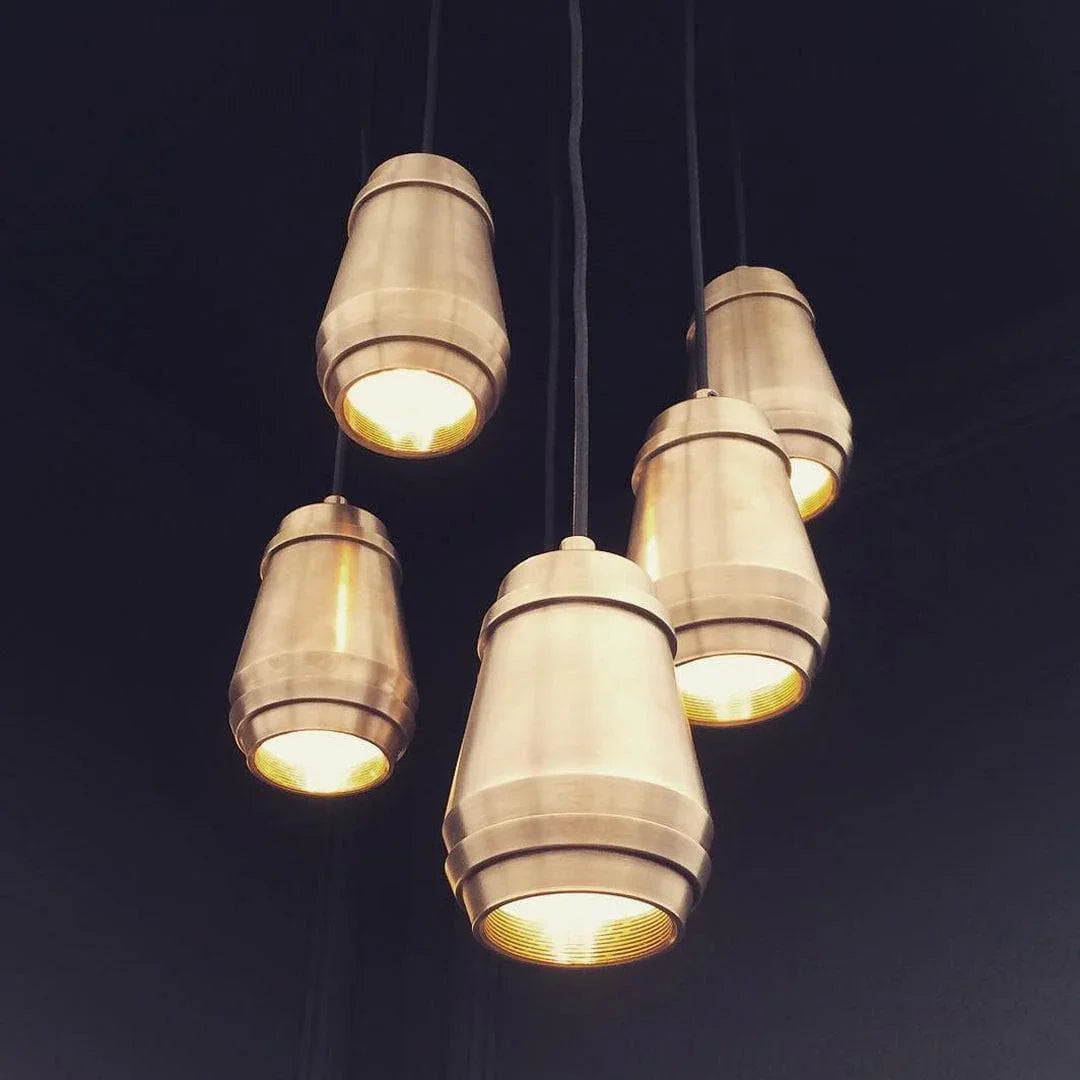 Metavaya Pendant light Dia 10cm x H 15cm / Brass Cask Pendant light 653733644500 D-202112270017-1 Cask Pendant Light for Sale in USA/Canada