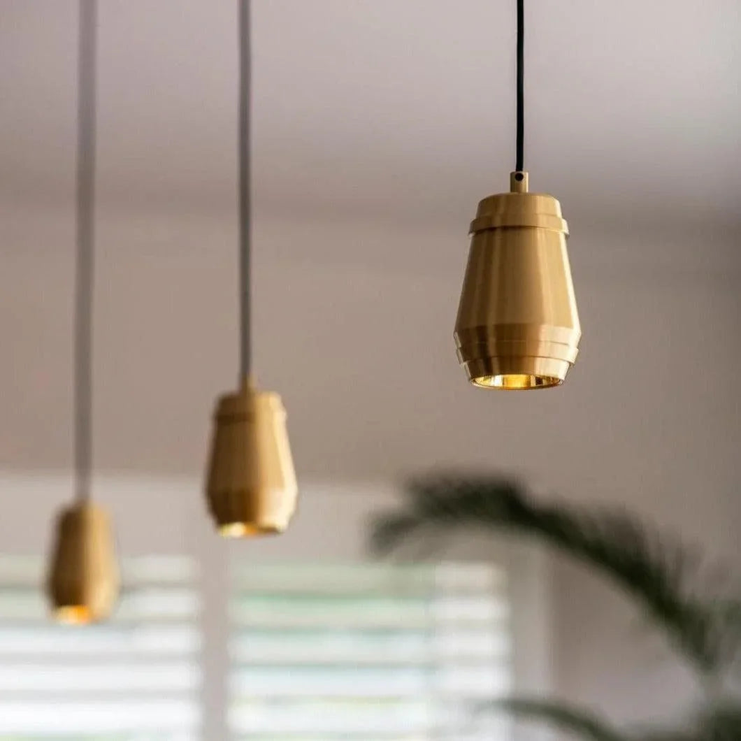 Metavaya Pendant light Dia 10cm x H 15cm / Brass Cask Pendant light 653733644500 D-202112270017-1 Cask Pendant Light for Sale in USA/Canada