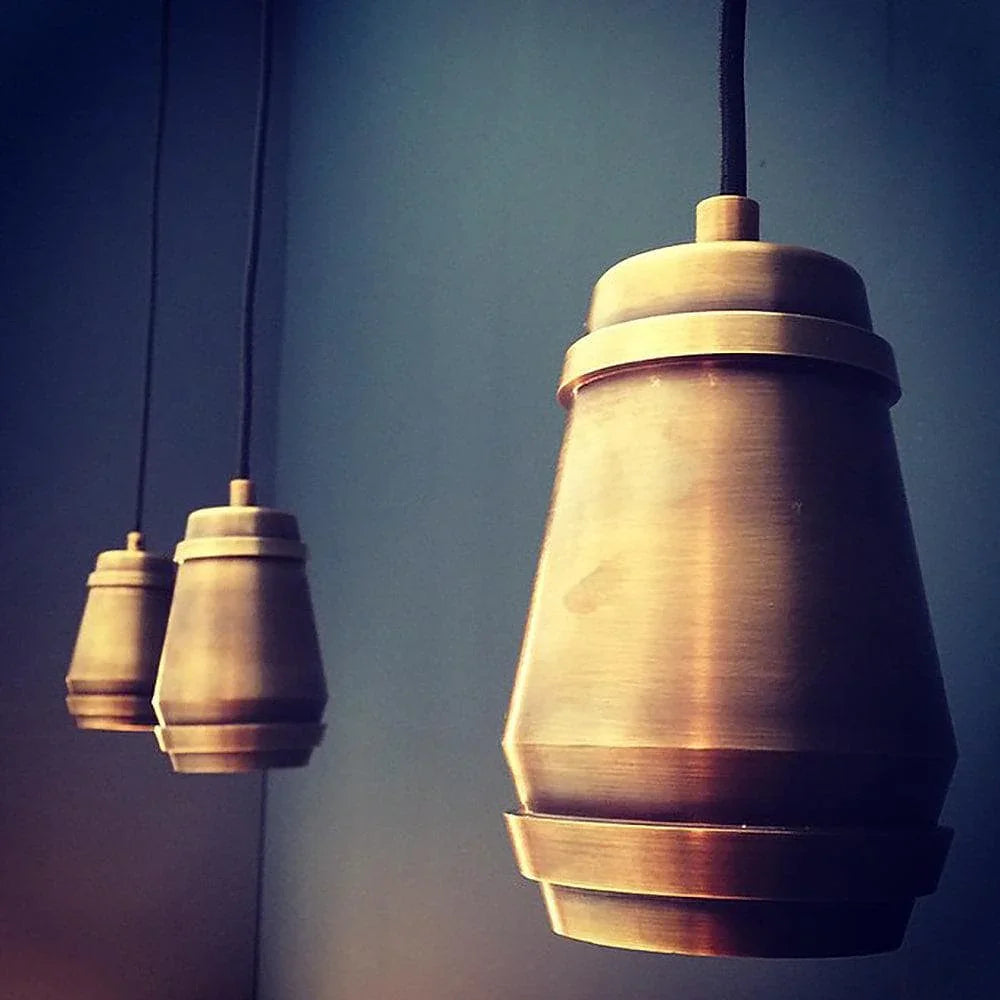 Metavaya Pendant light Dia 10cm x H 15cm / Brass Cask Pendant light 653733644500 D-202112270017-1 Cask Pendant Light for Sale in USA/Canada