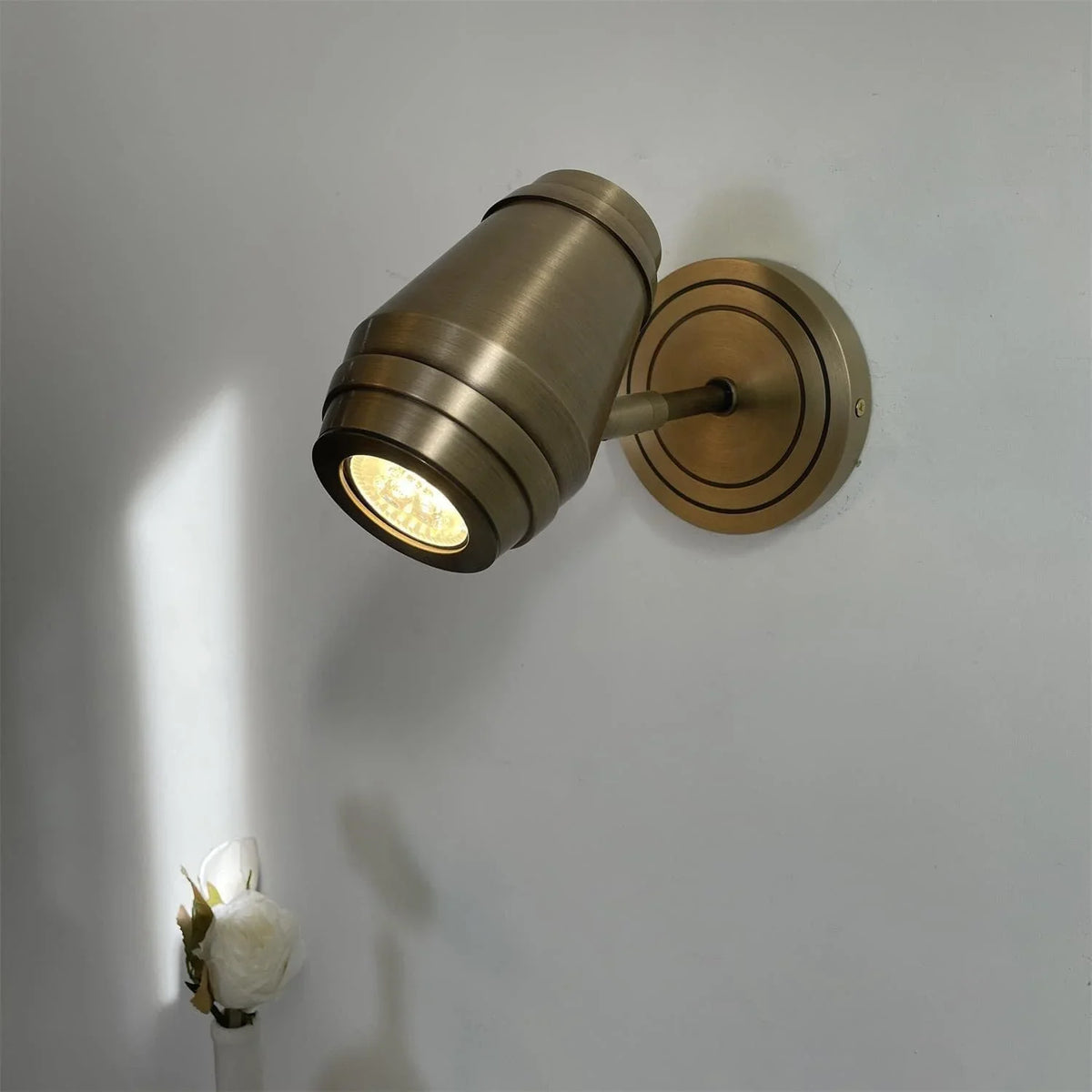 Metavaya Wall light Dia 10cm x H 15cm / Brass Cask Wall light 653733644494 B-202112270009-1 Buy Cask Wall Lights for Sale in USA/Canada
