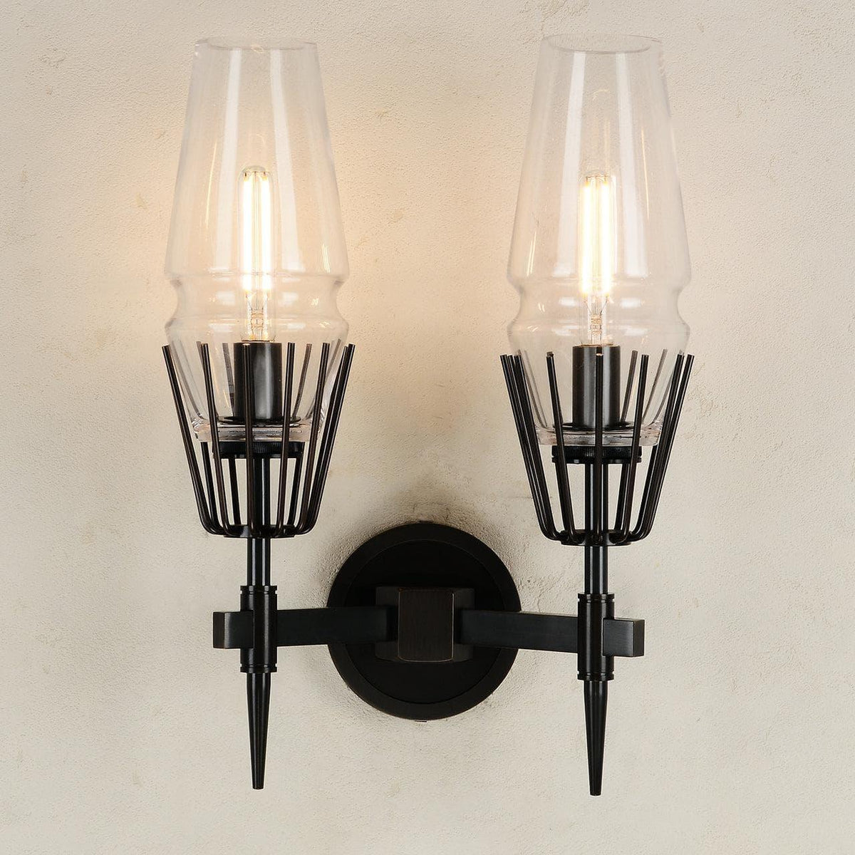 Metavaya Wall lamp Chaillot Sconce Chaillot Sconce in Crystal Shade for Sale