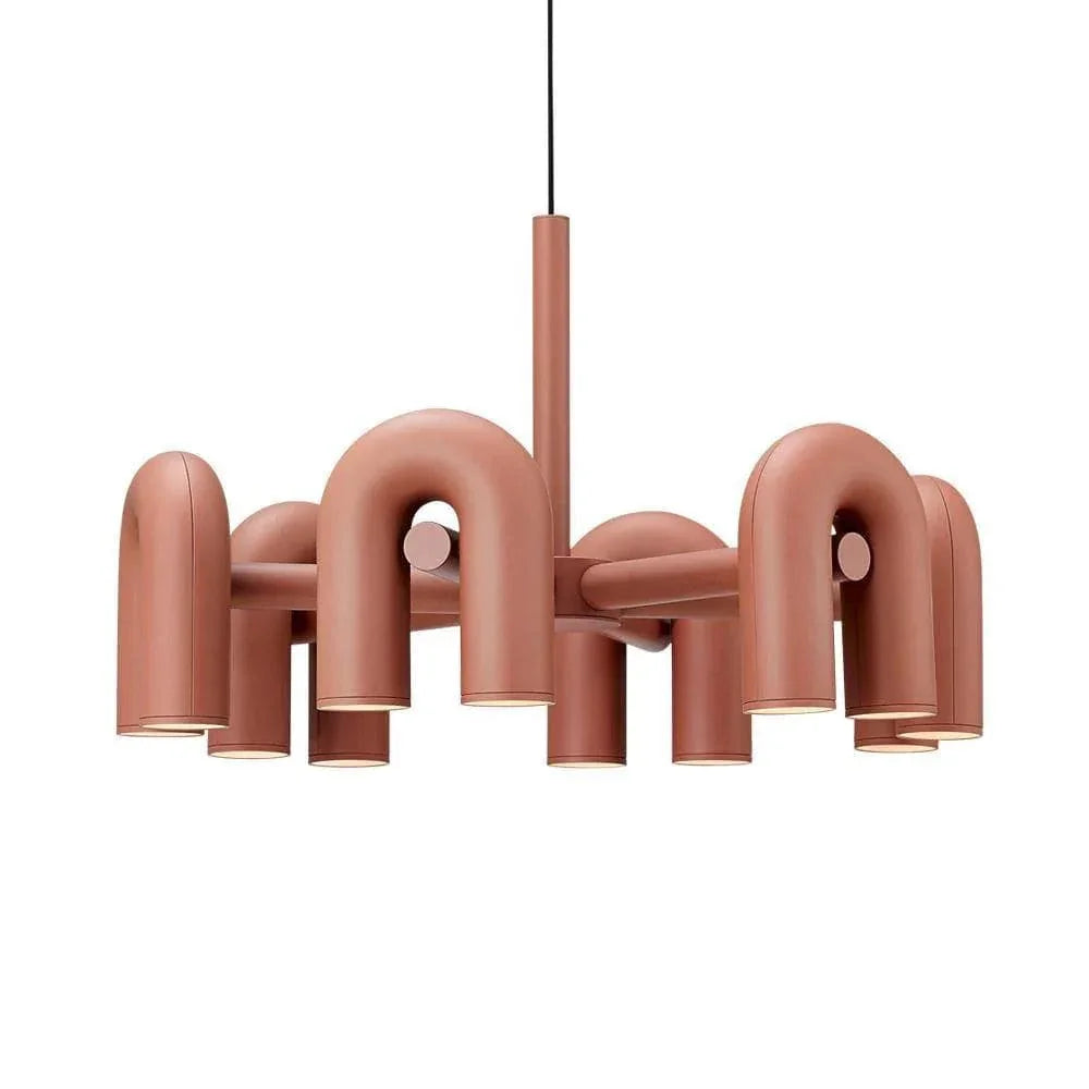 Metavaya Chandelier Dia 80cm X H 60cm / Terracotta / Warm White Cirkus Chandelier 360192146413 M2022110601-15 Buy Cirkus Chandelier Online