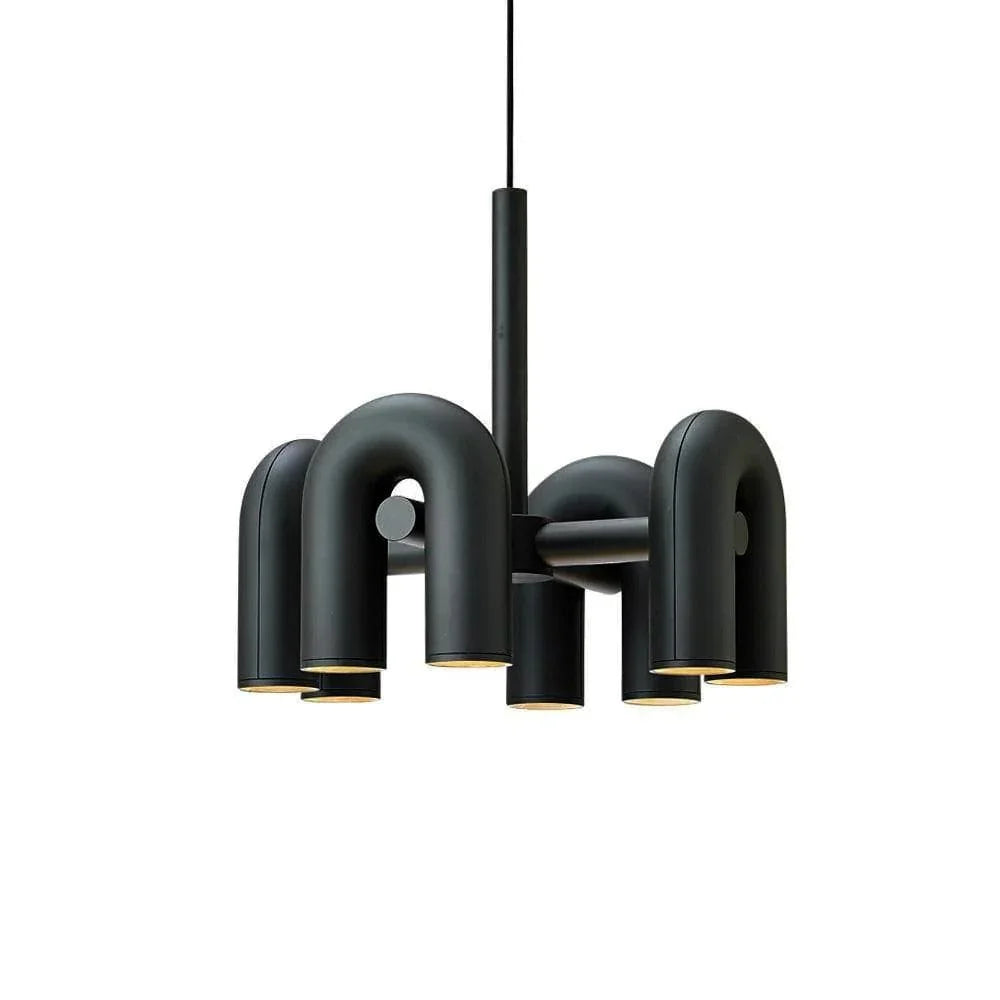 Metavaya Chandelier Dia 60cm X H 55cm / Black / Warm White Cirkus Chandelier 360192146277 M2022110601-1 Buy Cirkus Chandelier Online
