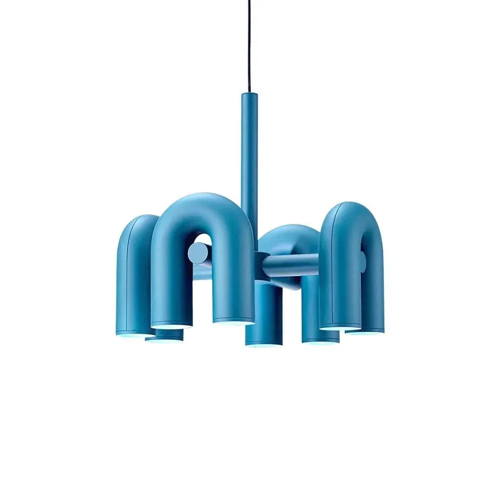 Metavaya Chandelier Dia 60cm X H 55cm / Blue / Warm White Cirkus Chandelier 360192146291 M2022110601-3 Buy Cirkus Chandelier Online