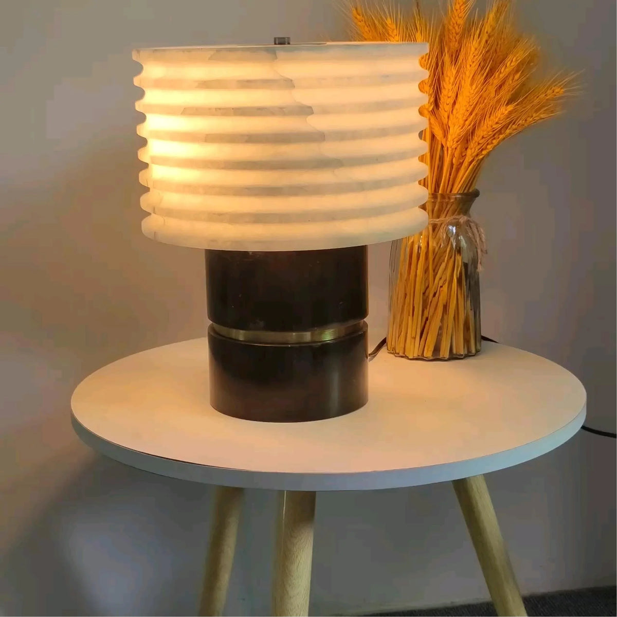 Metavaya Table lamp Cloud Stone Marble Table Lamp