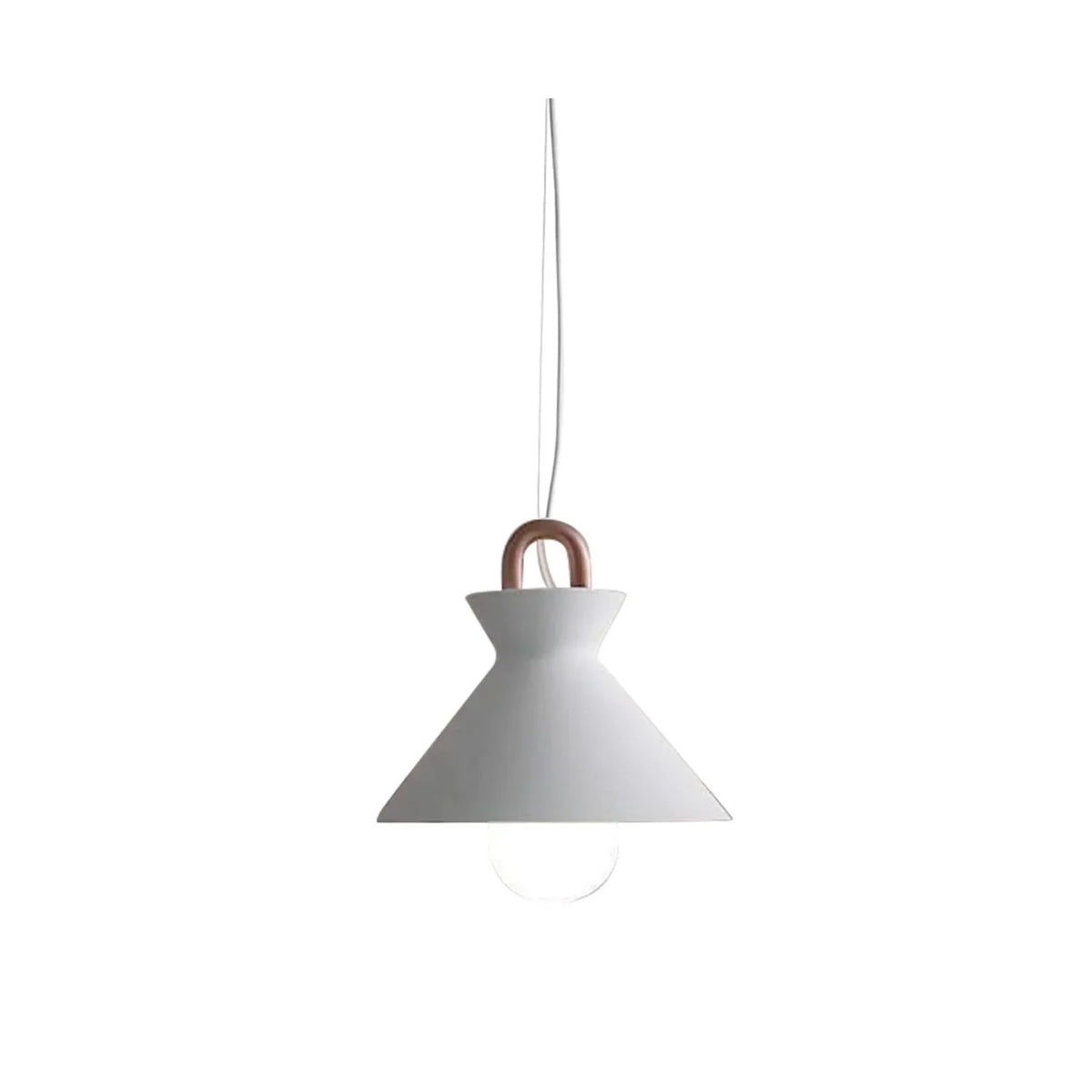 Metavaya Pendant light Dia 25cm x H 22cm / White Coil Pendant Light 360192147540 M2022102504-6 Coil Pendant Light | Coil Ceiling Light
