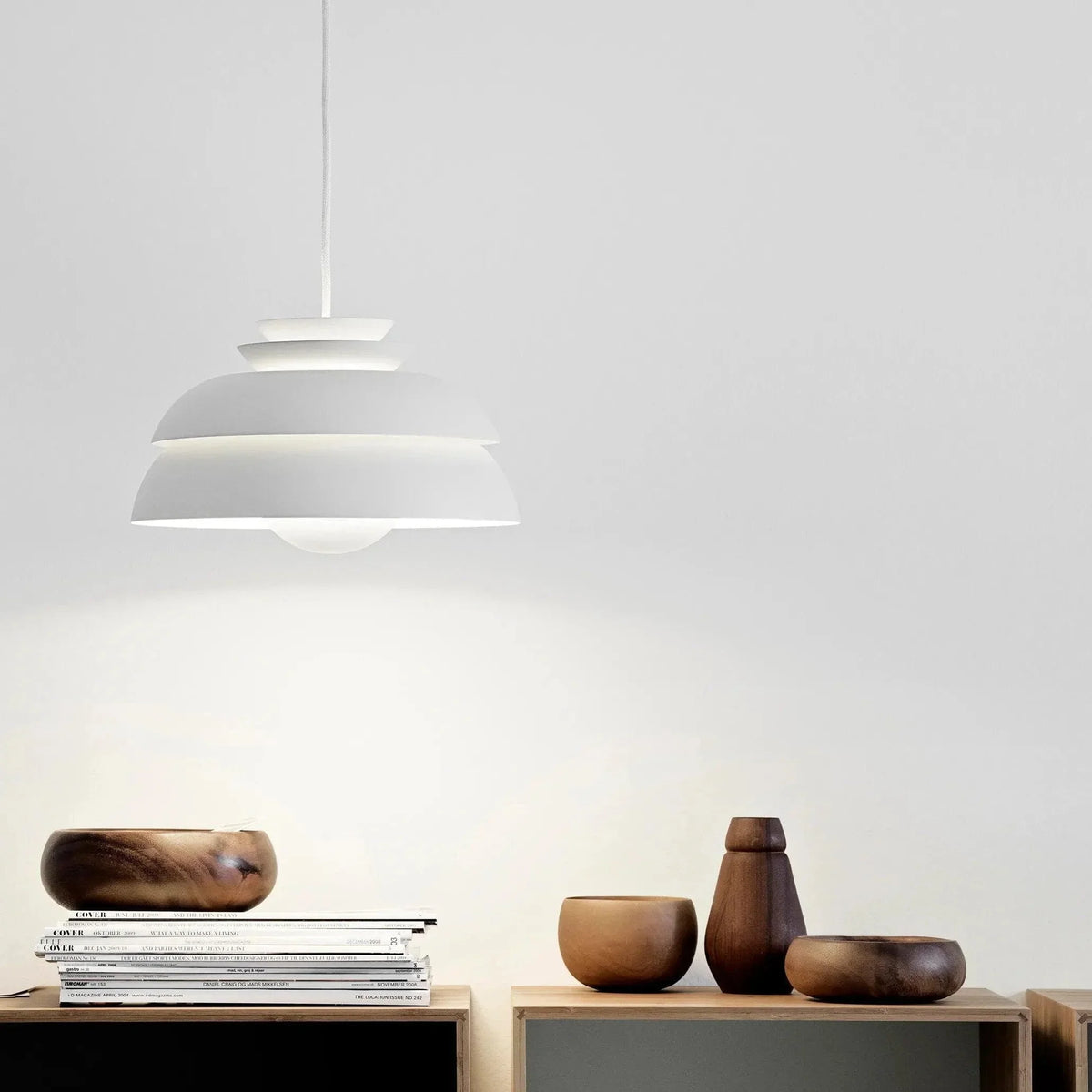 Metavaya Pendant light Dia 32cm x H 16cm / White Concert Pendant Lamp 360192147557 M2022102503-1 Concert Pendant Lamp Online For Sale