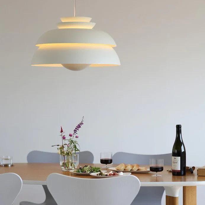 Metavaya Pendant light Dia 46cm X H 32cm / White Concert Pendant Lamp 360192147564 M2022102503-2 Concert Pendant Lamp Online For Sale
