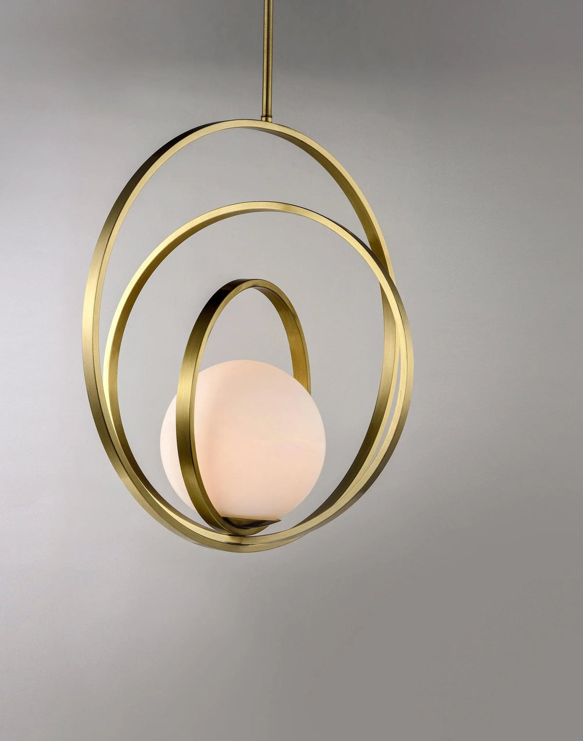 Metavaya Pendant light Three laps Dia 45cm / Brass Coronet Pendant lamp 653733628760 M-202112131042-2