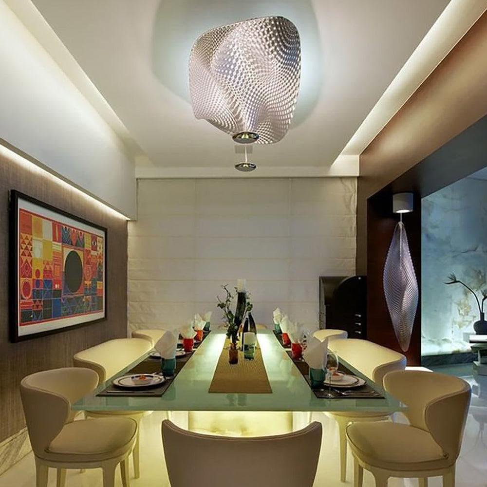 Metavaya Chandelier Dia 120cm x H 60cm / Chrome Cosmic angel suspension 653733640311 M-202112242145