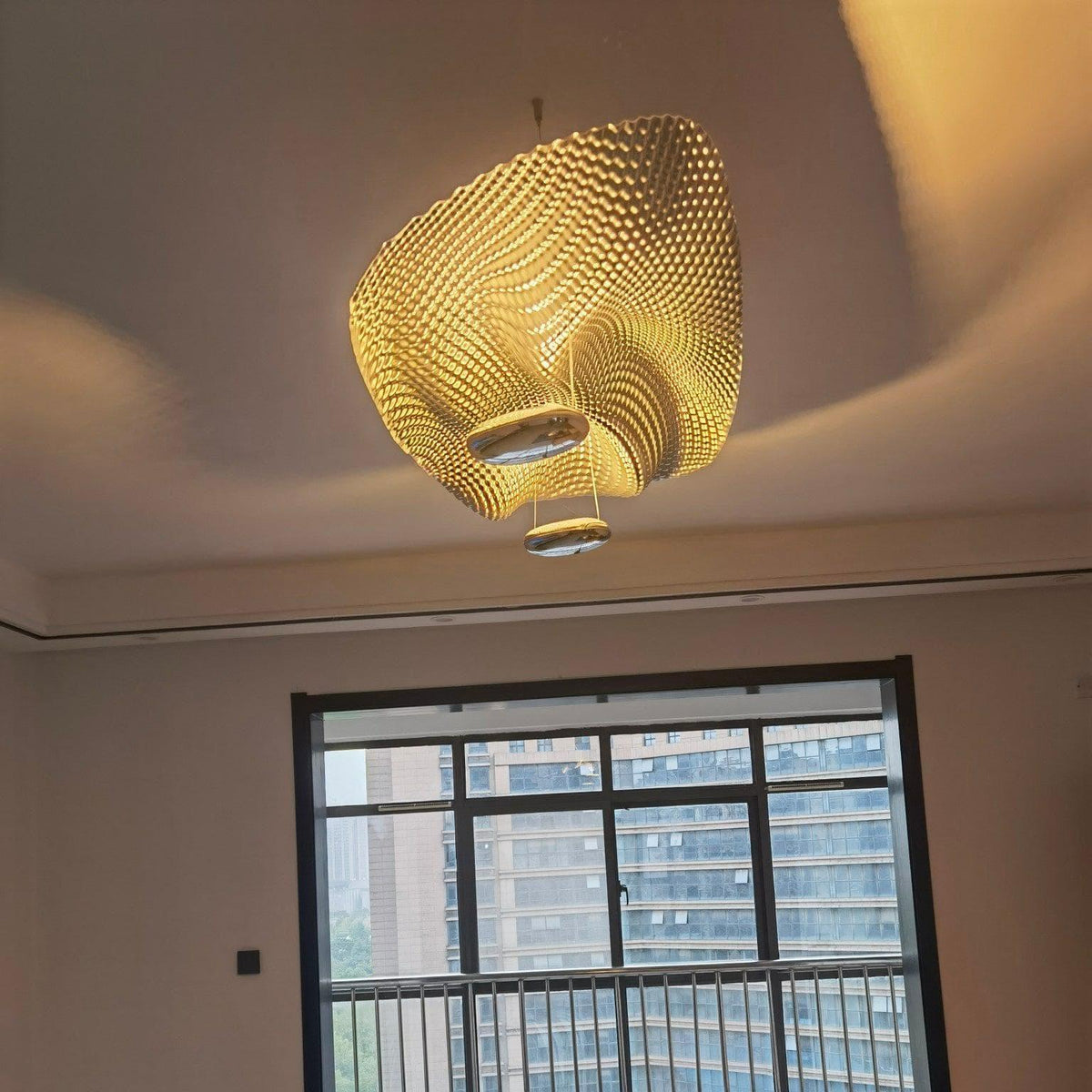 Metavaya Chandelier Dia 120cm x H 60cm / Chrome Cosmic angel suspension 653733640311 M-202112242145