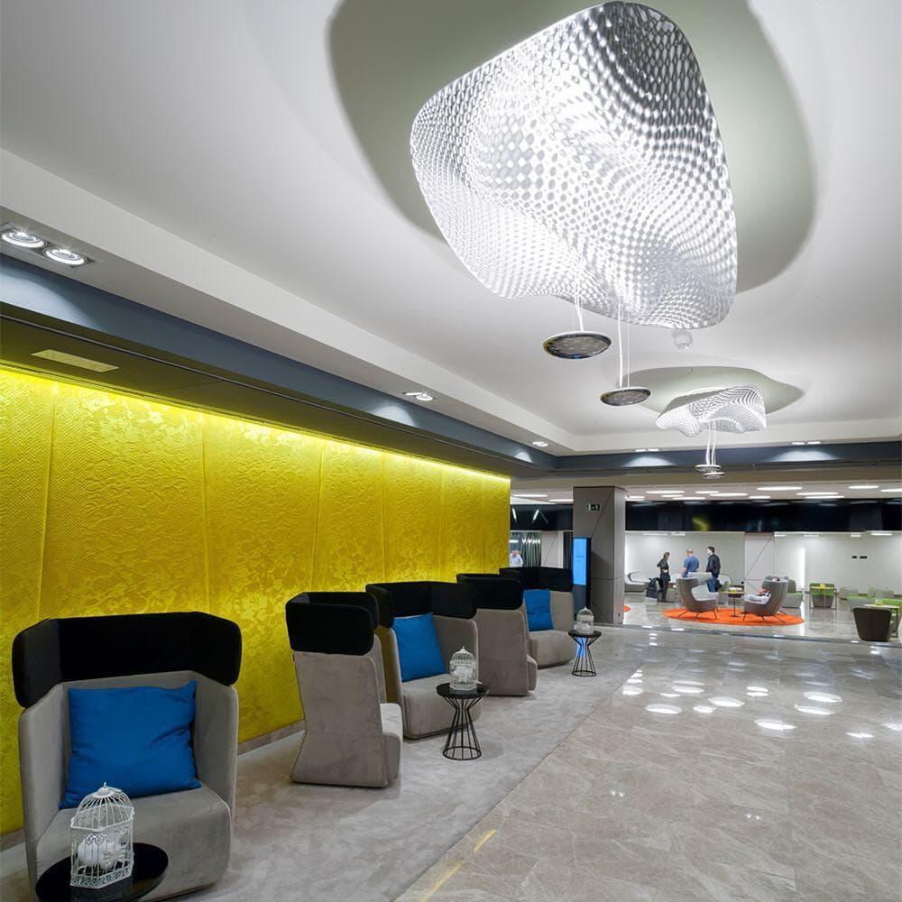 Metavaya Chandelier Dia 120cm x H 60cm / Chrome Cosmic angel suspension 653733640311 M-202112242145