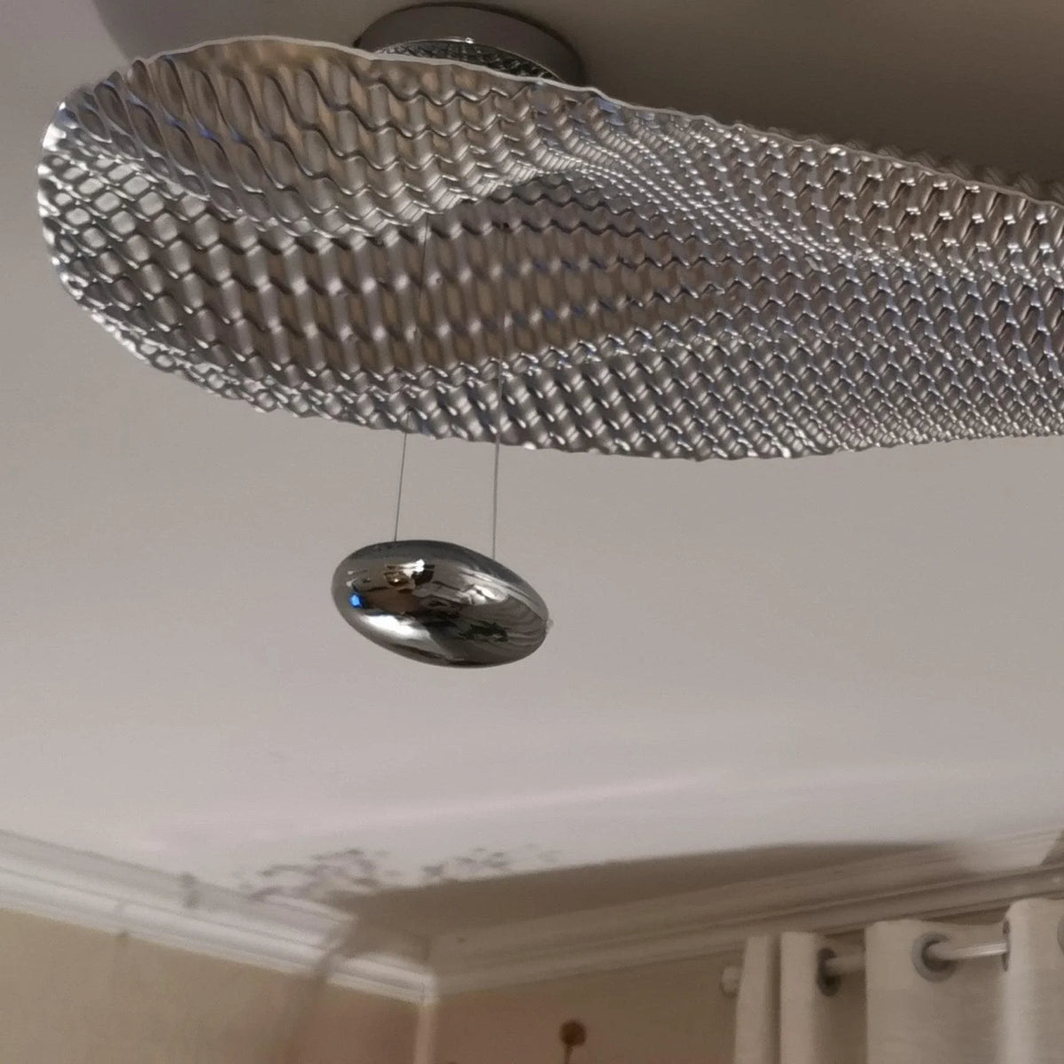 Metavaya Chandelier Dia 120cm x H 60cm / Chrome Cosmic angel suspension 653733640311 M-202112242145
