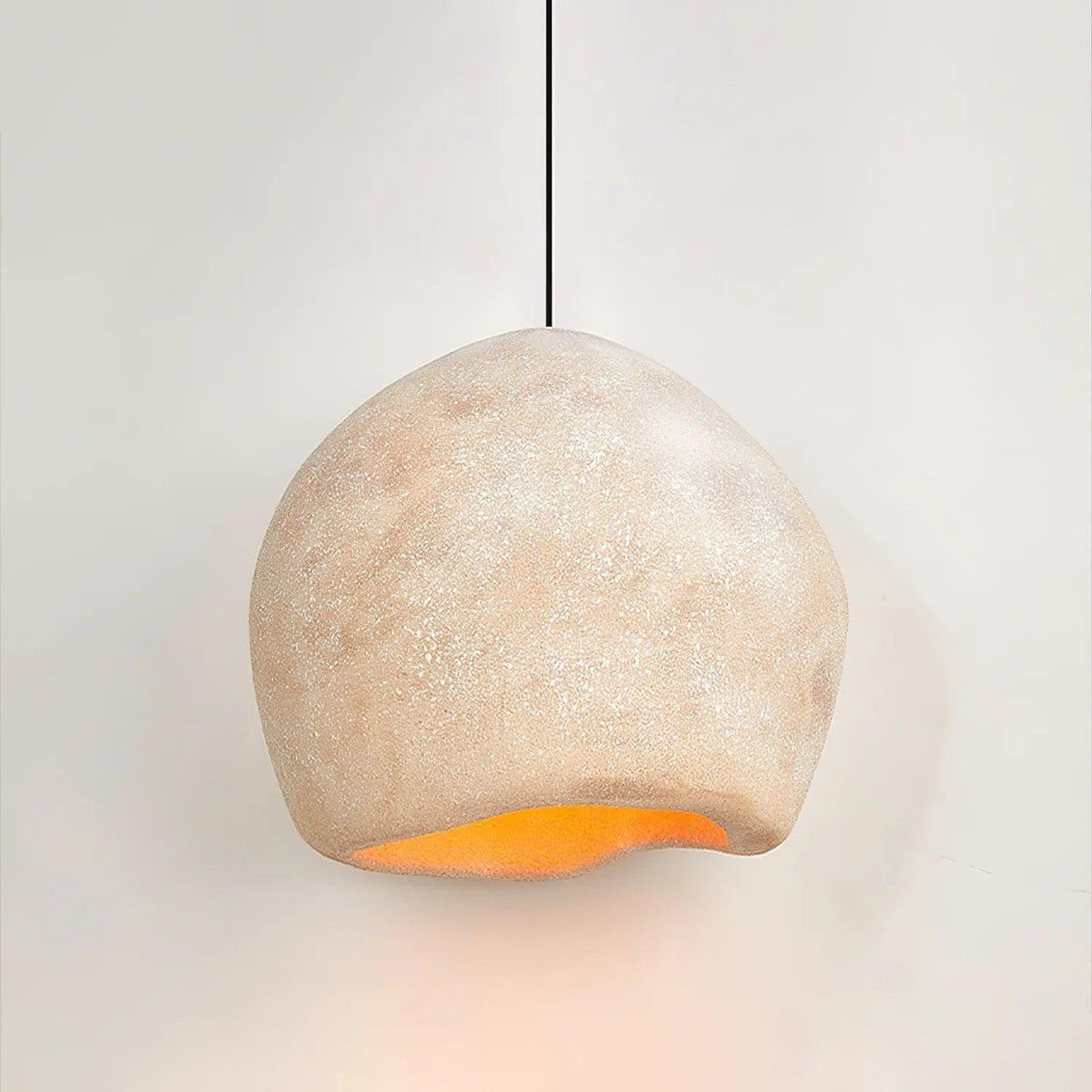 Metavaya Pendant lamp Dia 42cm X H 41cm / Creamy-White Crete Pendant Lamp 336019215549 M2023021402-2 Crete Pendant Lamp | Crete LED Pendant Light