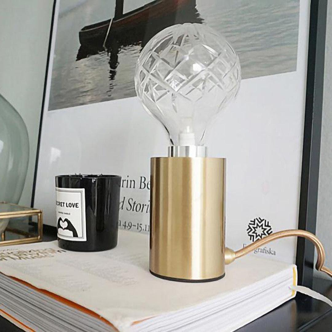 Metavaya Table lamp Crystal Bulb Table Lamp
