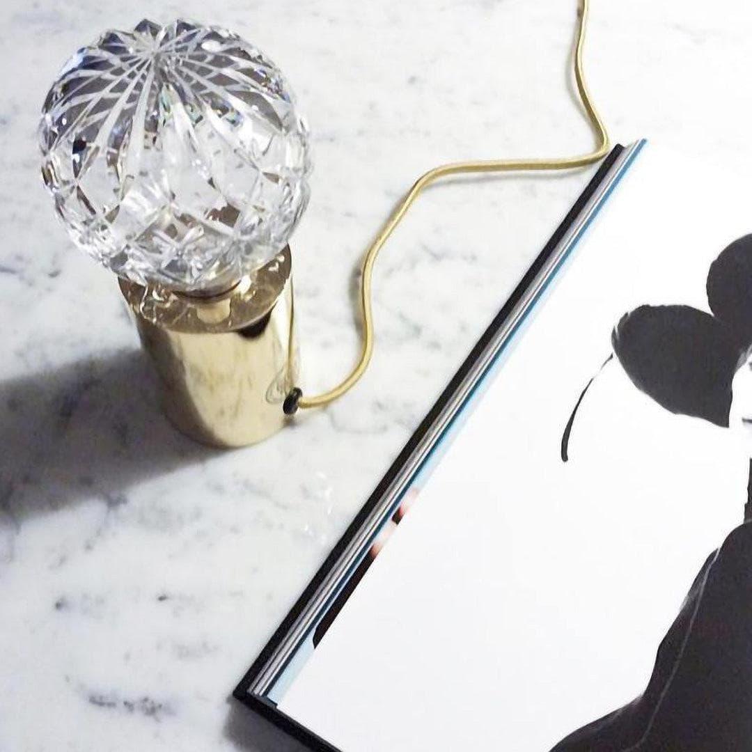 Metavaya Table lamp Crystal Bulb Table Lamp