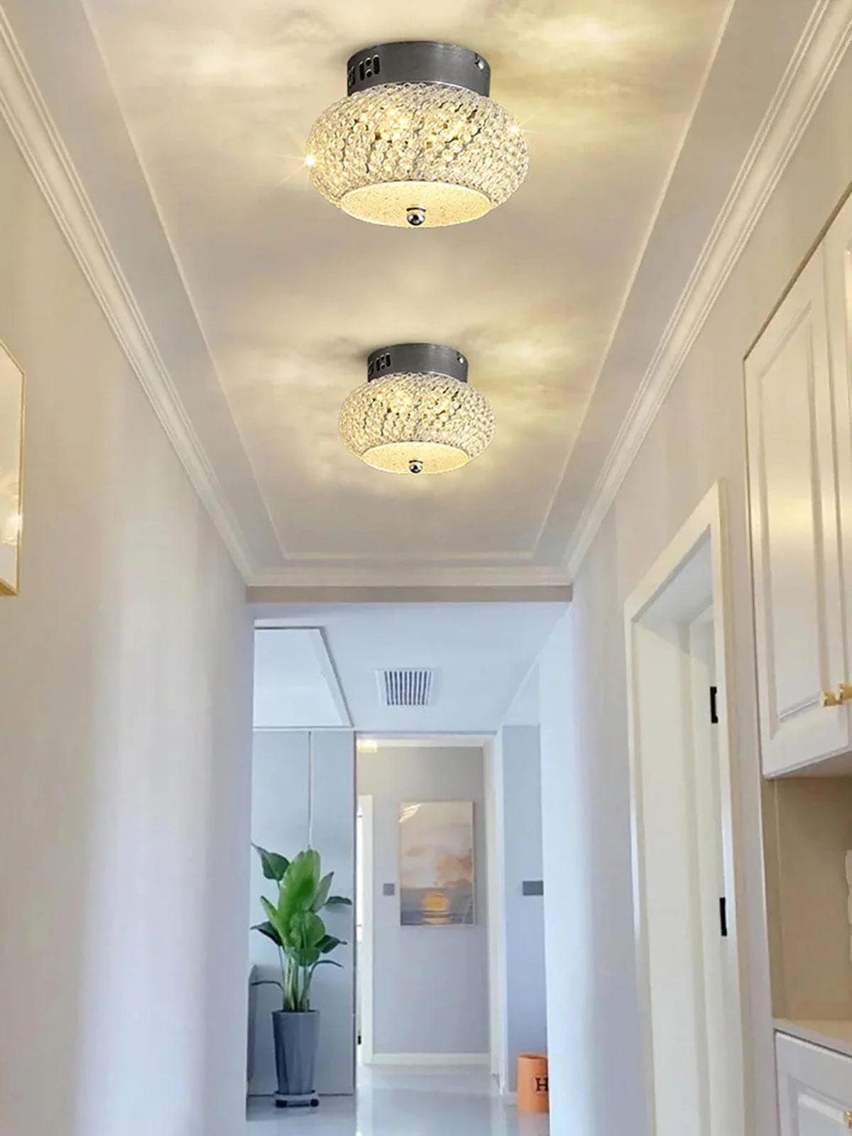 Metavaya Ceiling light Crystal Ceiling Light
