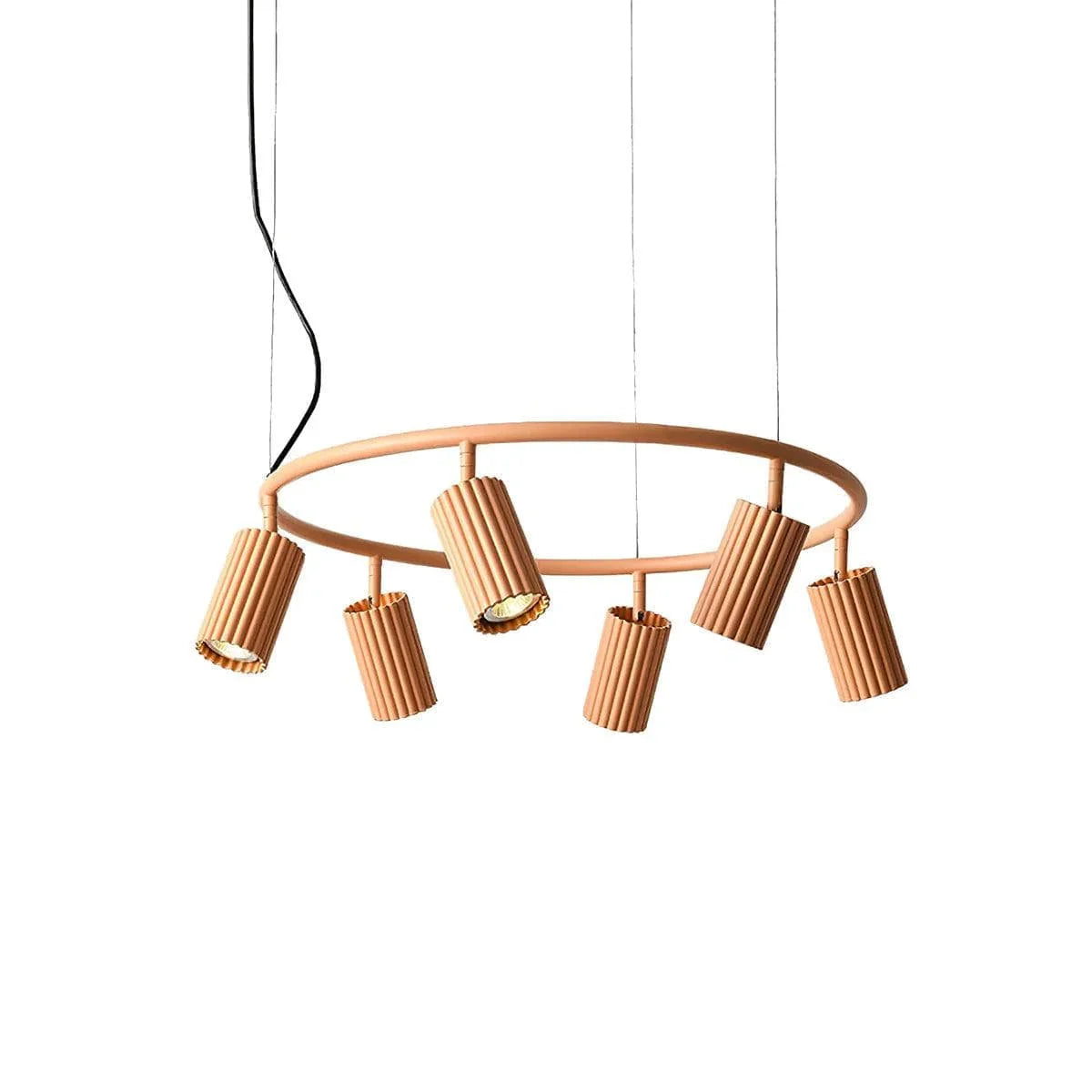 Metavaya Pendant lamp Dia 60cm x H 18cm / Pink / Warm White Donna Pendant Lamp 835936404970 M2022090601-15 Donna Pendant Lamp & Lights for Sale in USA