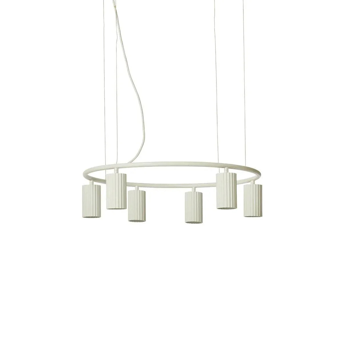 Metavaya Pendant lamp Dia 60cm x H 18cm / White / Warm White Donna Pendant Lamp 835936404970 M2022090601-9 Donna Pendant Lamp & Lights for Sale in USA