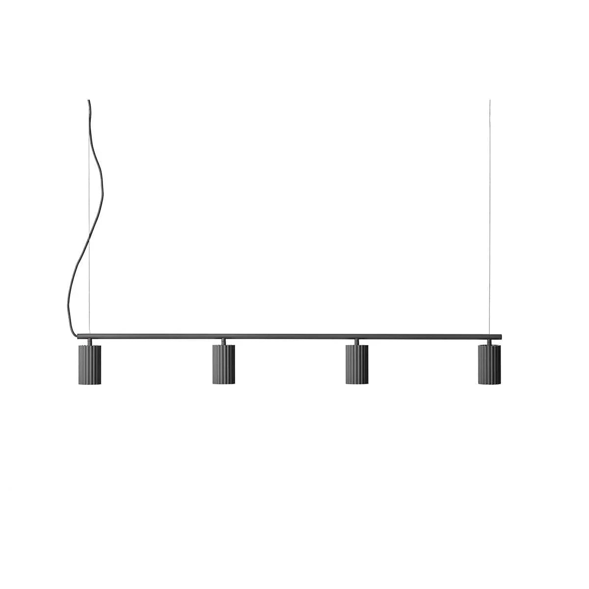 Metavaya Pendant lamp Dia 120cm x H 18cm / Black / Warm White Donna Pendant Lamp 835936404970 M2022090601-21 Donna Pendant Lamp & Lights for Sale in USA