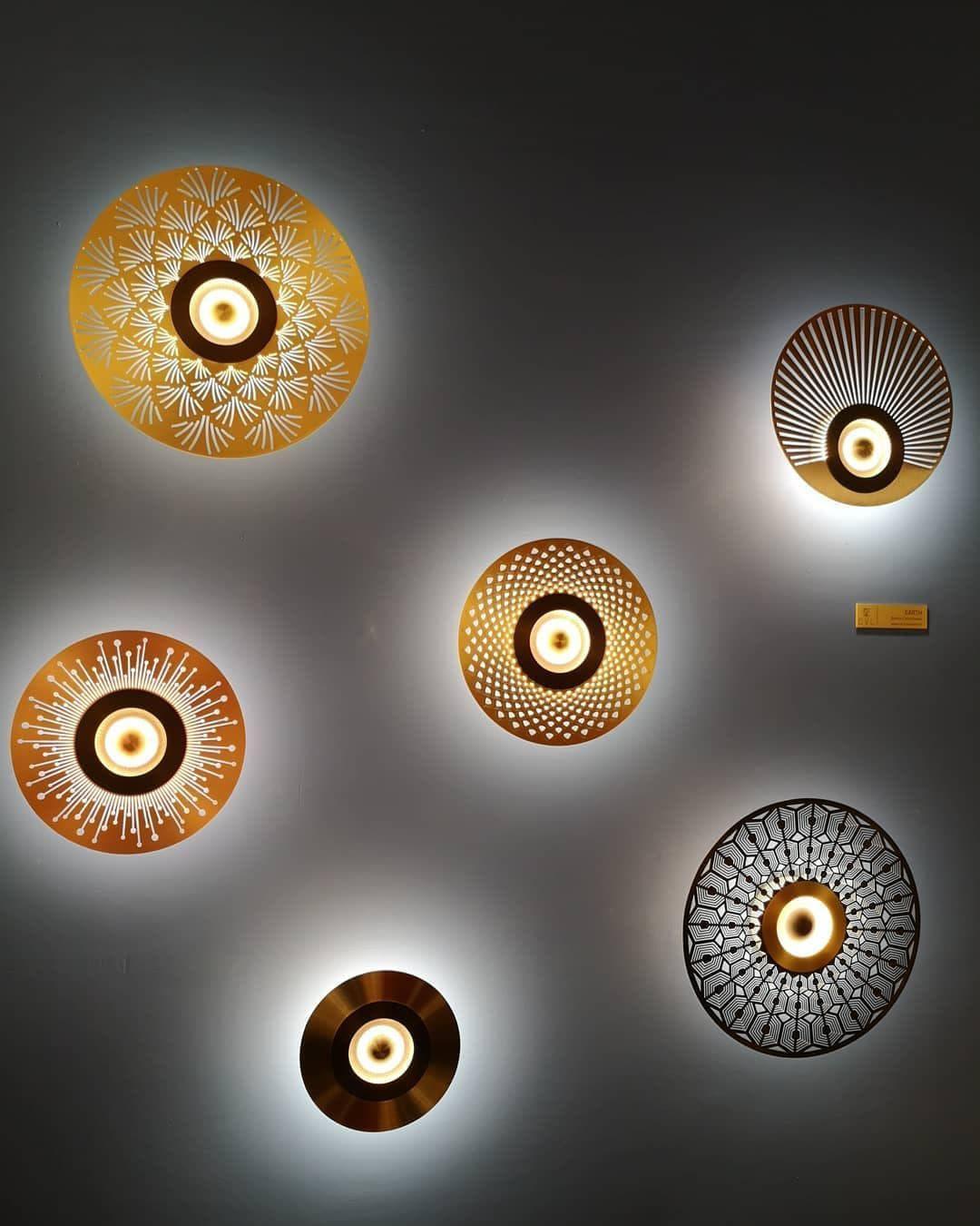 Metavaya Wall lamp Earth Wall Light Earth Wall Light | Modern LED Earth Wall Lamps