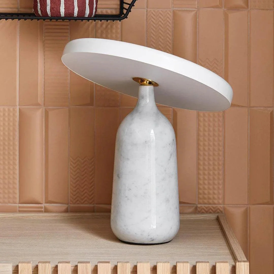 Metavaya Table lamp Dia 32cm x H 34cm / White / Warm White Eddy Table Lamp 323232413166 M2022092305-5 Eddy Table Lamp for Sale Online