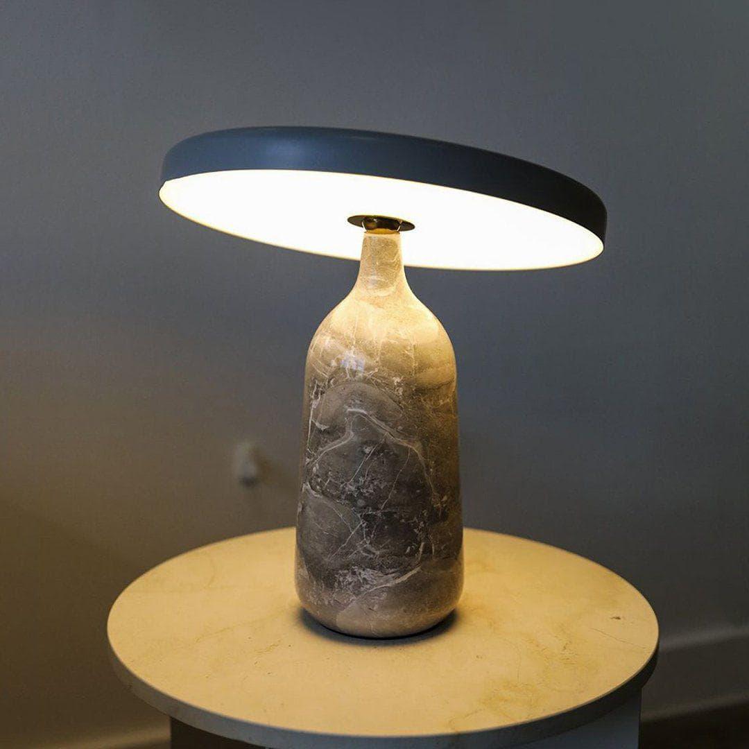 Metavaya Table lamp Dia 32cm x H 34cm / Grey / Warm White Eddy Table Lamp 323232413142 M2022092305-3 Eddy Table Lamp for Sale Online