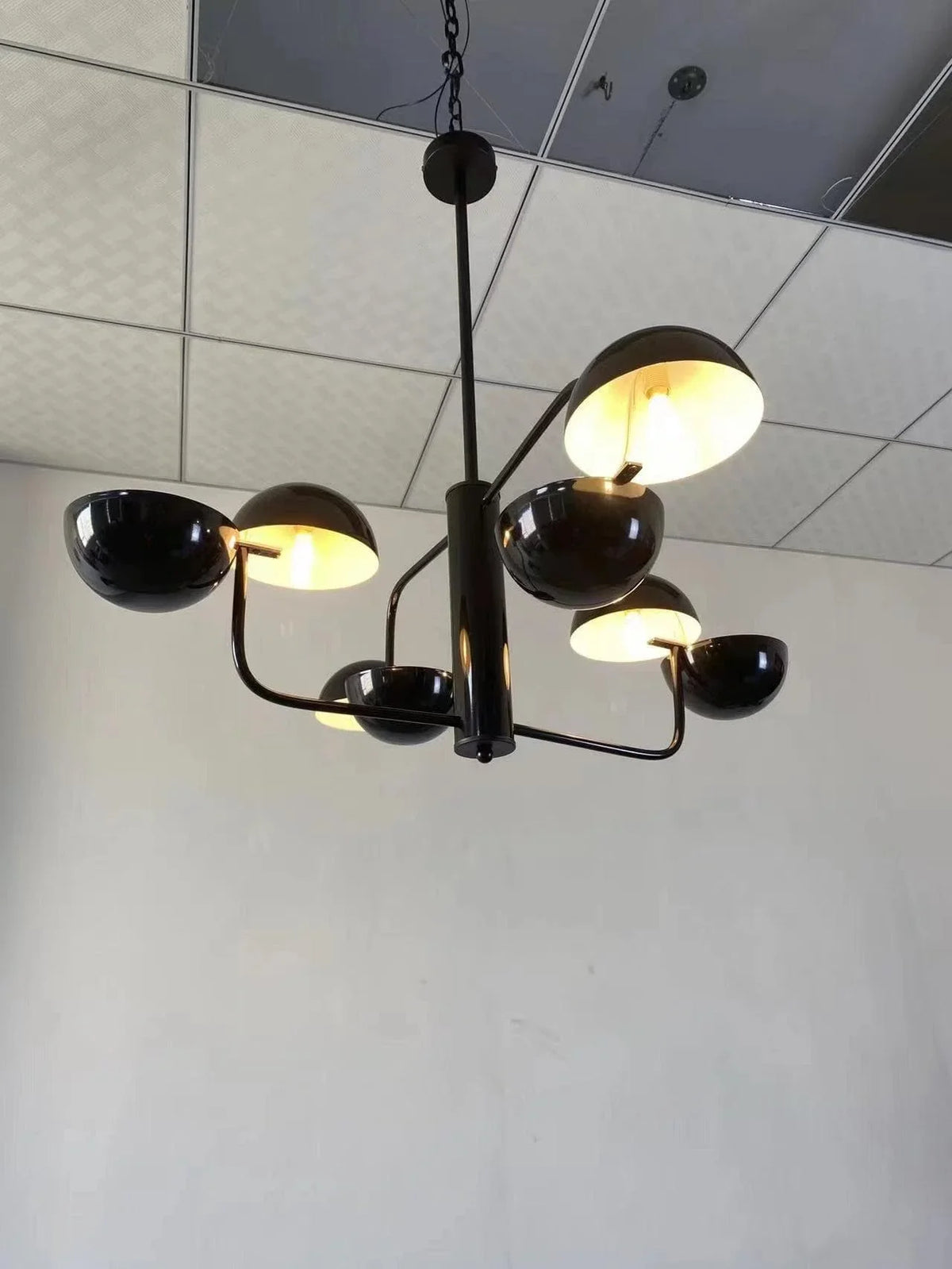 Metavaya Pendant light Dia 80cm x H 30cm / Black Elisabeth Pendant Light 653733214888 P2021122501-1