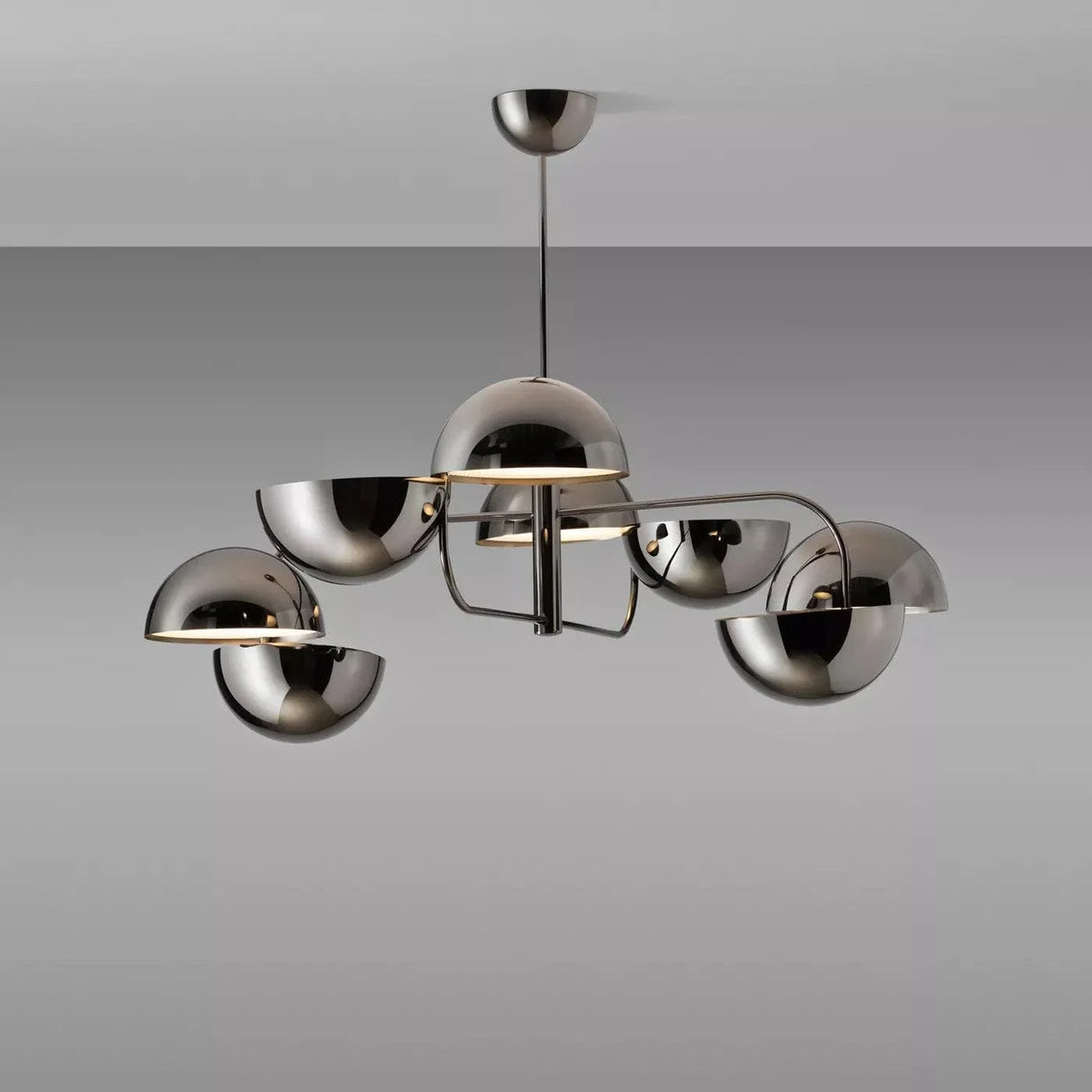 Metavaya Pendant light Dia 80cm x H 30cm / Black Elisabeth Pendant Light 653733214888 P2021122501-1