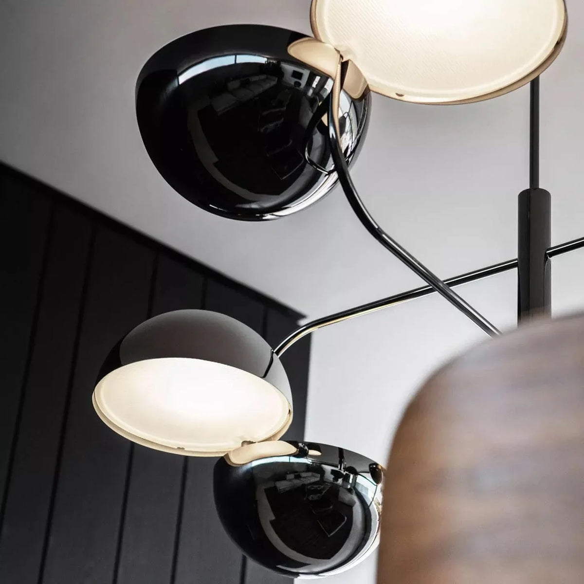 Metavaya Pendant light Dia 80cm x H 30cm / Black Elisabeth Pendant Light 653733214888 P2021122501-1