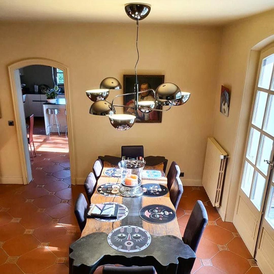 Metavaya Pendant light Dia 80cm x H 30cm / Black Elisabeth Pendant Light 653733214888 P2021122501-1