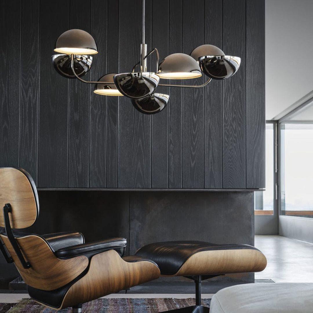 Metavaya Pendant light Dia 80cm x H 30cm / Black Elisabeth Pendant Light 653733214888 P2021122501-1