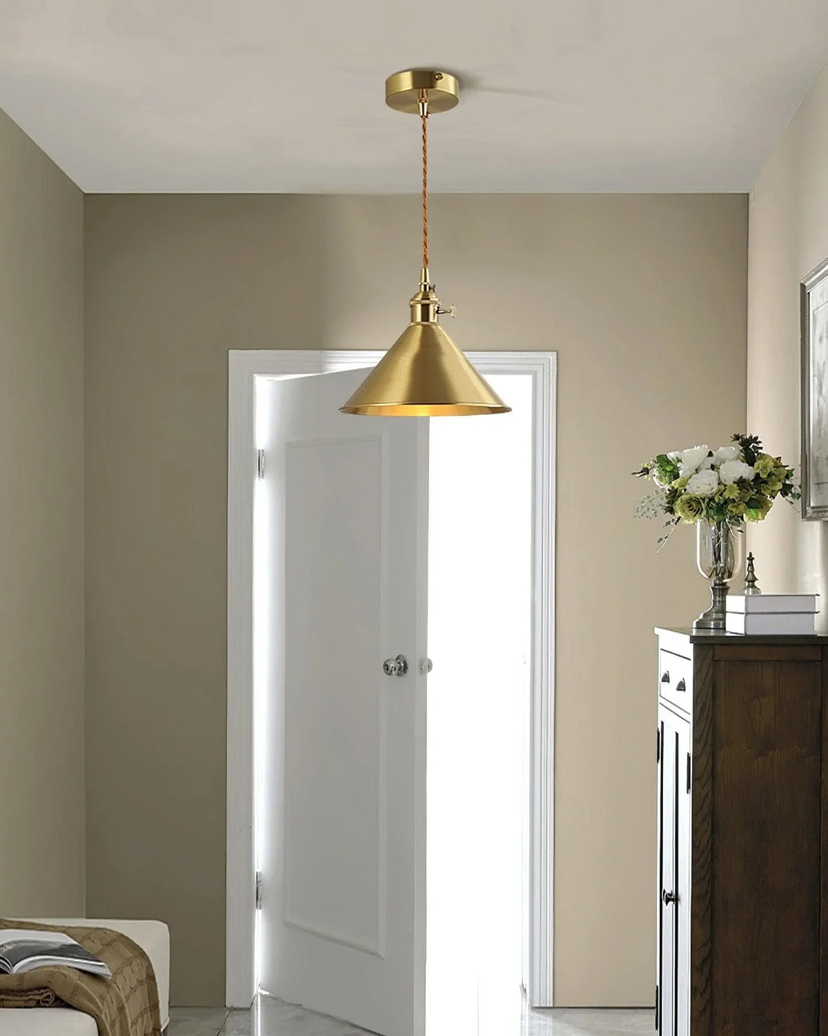 Metavaya Pendant lamp Dia 20cm x H 17cm / Gold Eva Pendant Light 21213160435 M2022102201-1 Eva Pendant Light for Sale in USA/Canada