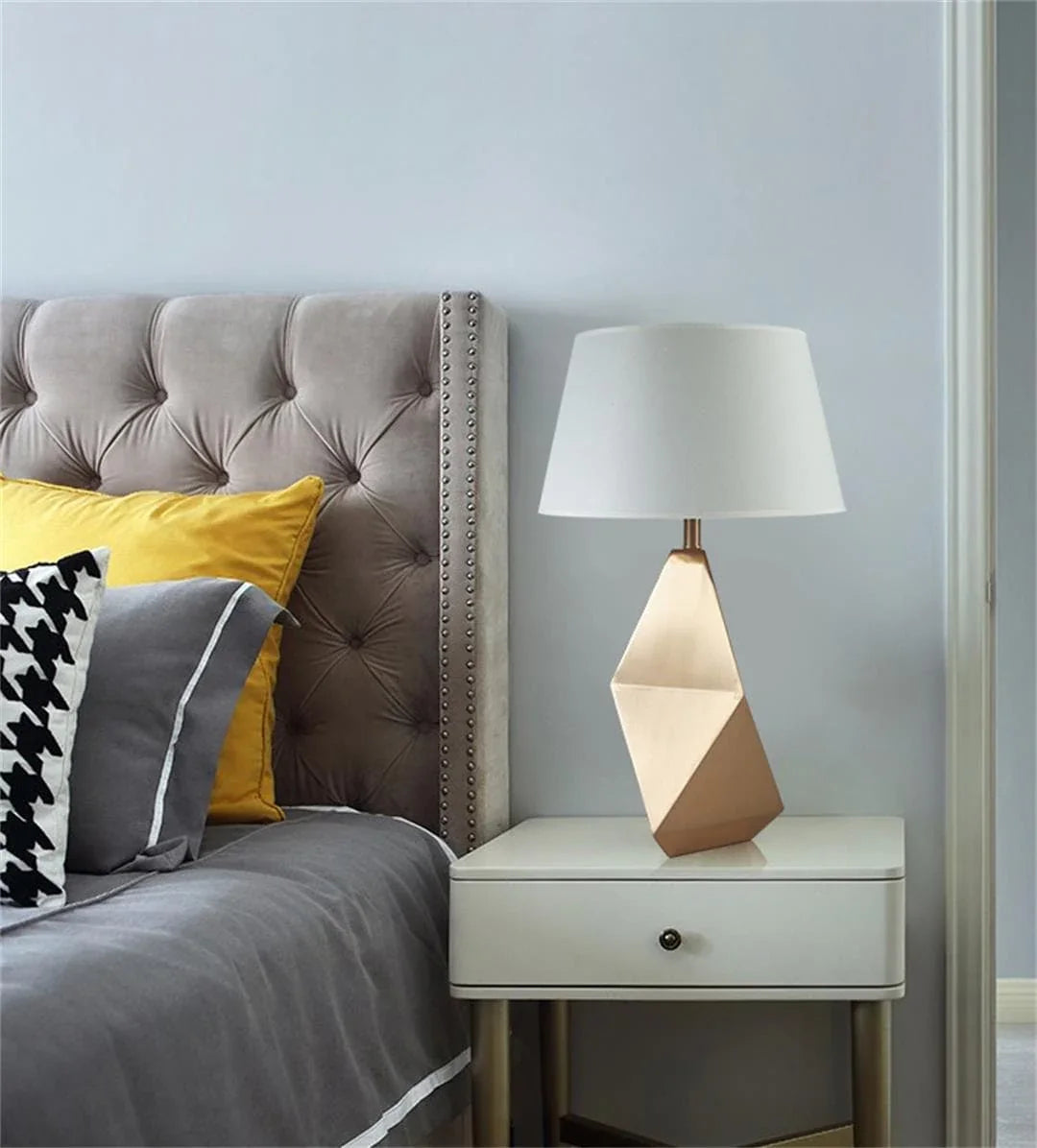 Metavaya Table lamp Faceted Table Light Buy Faceted Table Light Online in USA/Canada