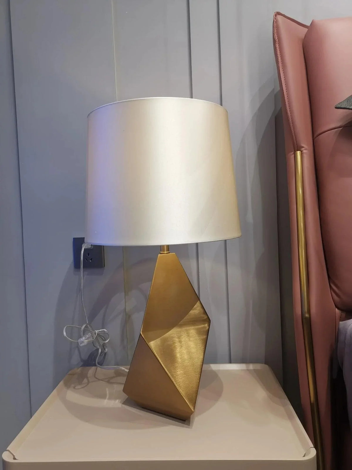 Metavaya Table lamp Faceted Table Light Buy Faceted Table Light Online in USA/Canada