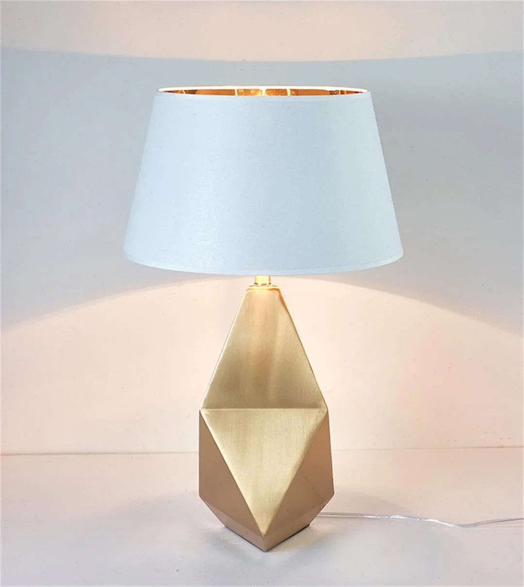 Metavaya Table lamp Faceted Table Light Buy Faceted Table Light Online in USA/Canada