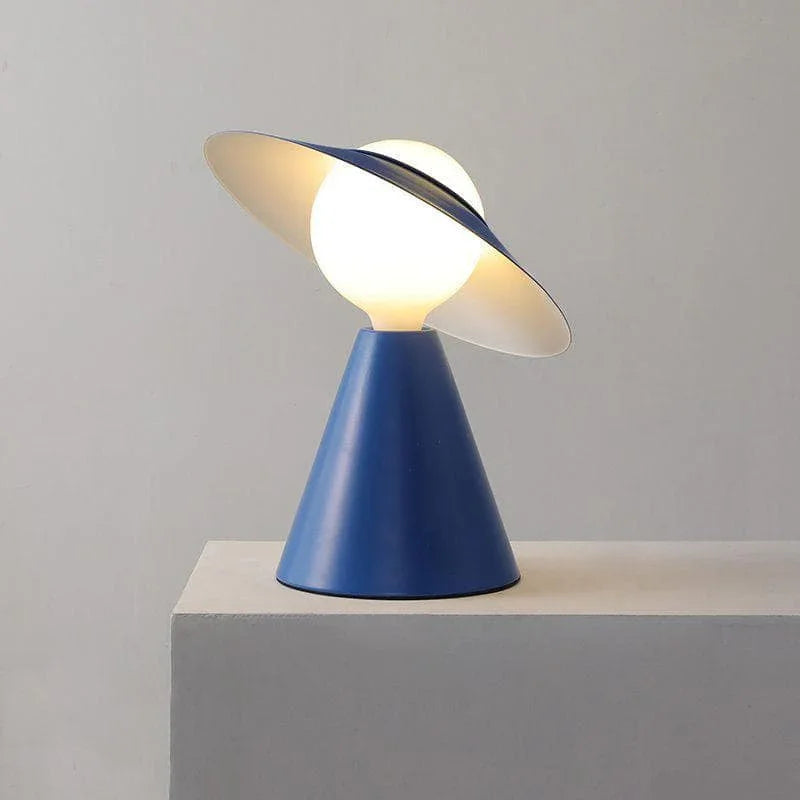 Metavaya Table lamp Dia 30cm x H 28cm / Blue / US plug Fante Table Lamp 623367482793 M2022091908-21 Fante Table Lamp & Desk Lamps for Sale