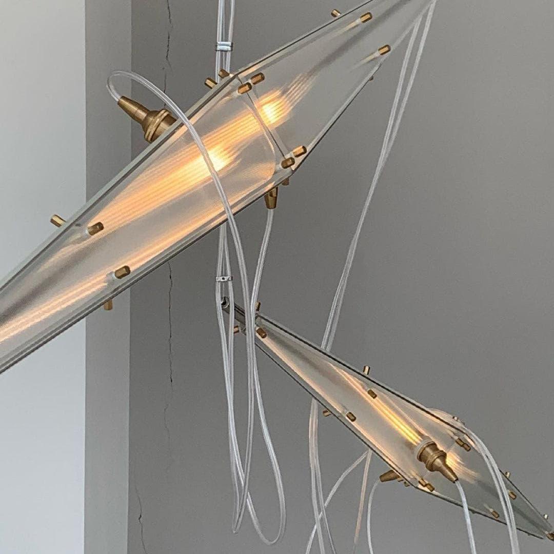 Metavaya Pendant lamp Dia 110cm / Chrome Fragment Pendant Lamp 653733214727 M2021121601-1