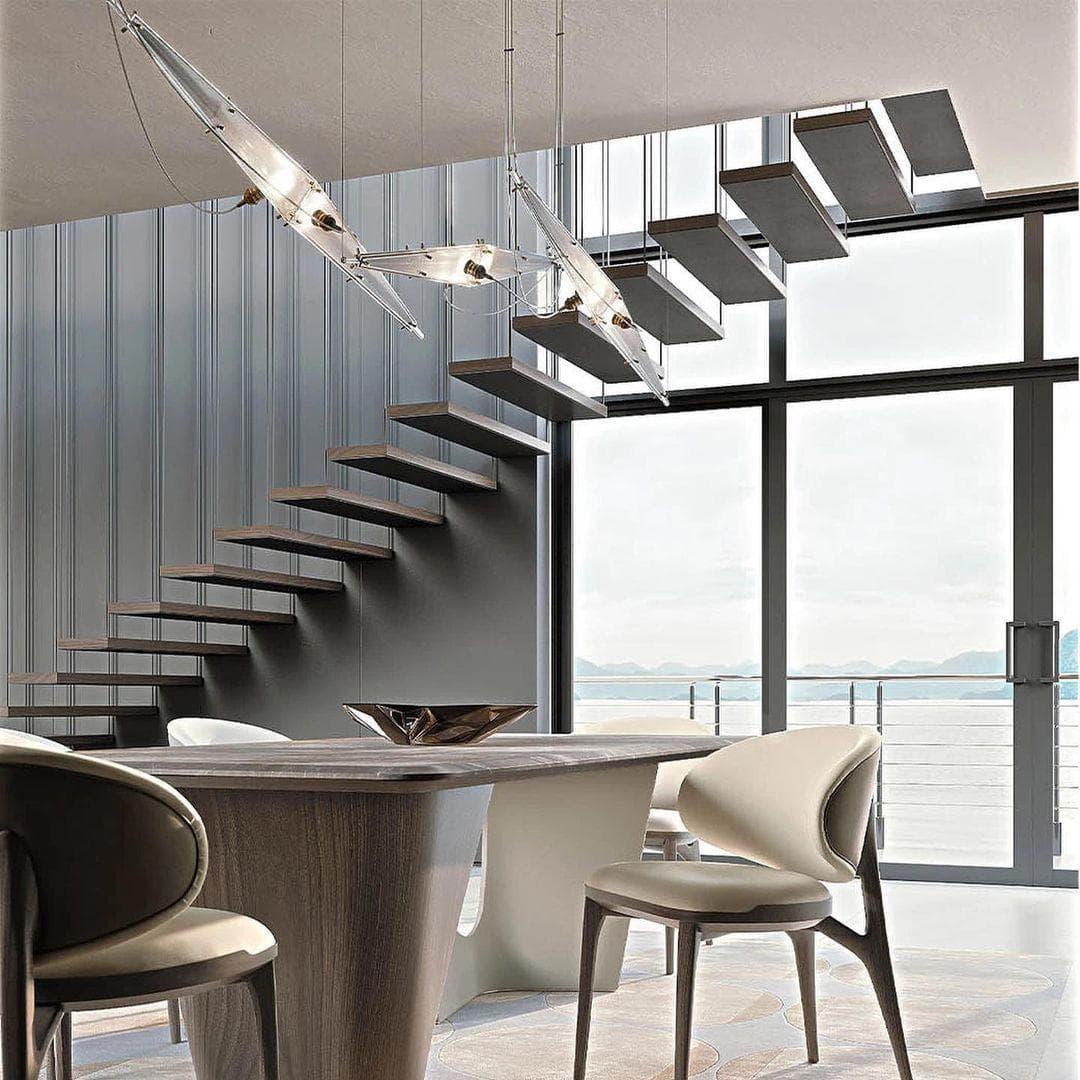 Metavaya Pendant lamp Dia 110cm / Chrome Fragment Pendant Lamp 653733214727 M2021121601-1