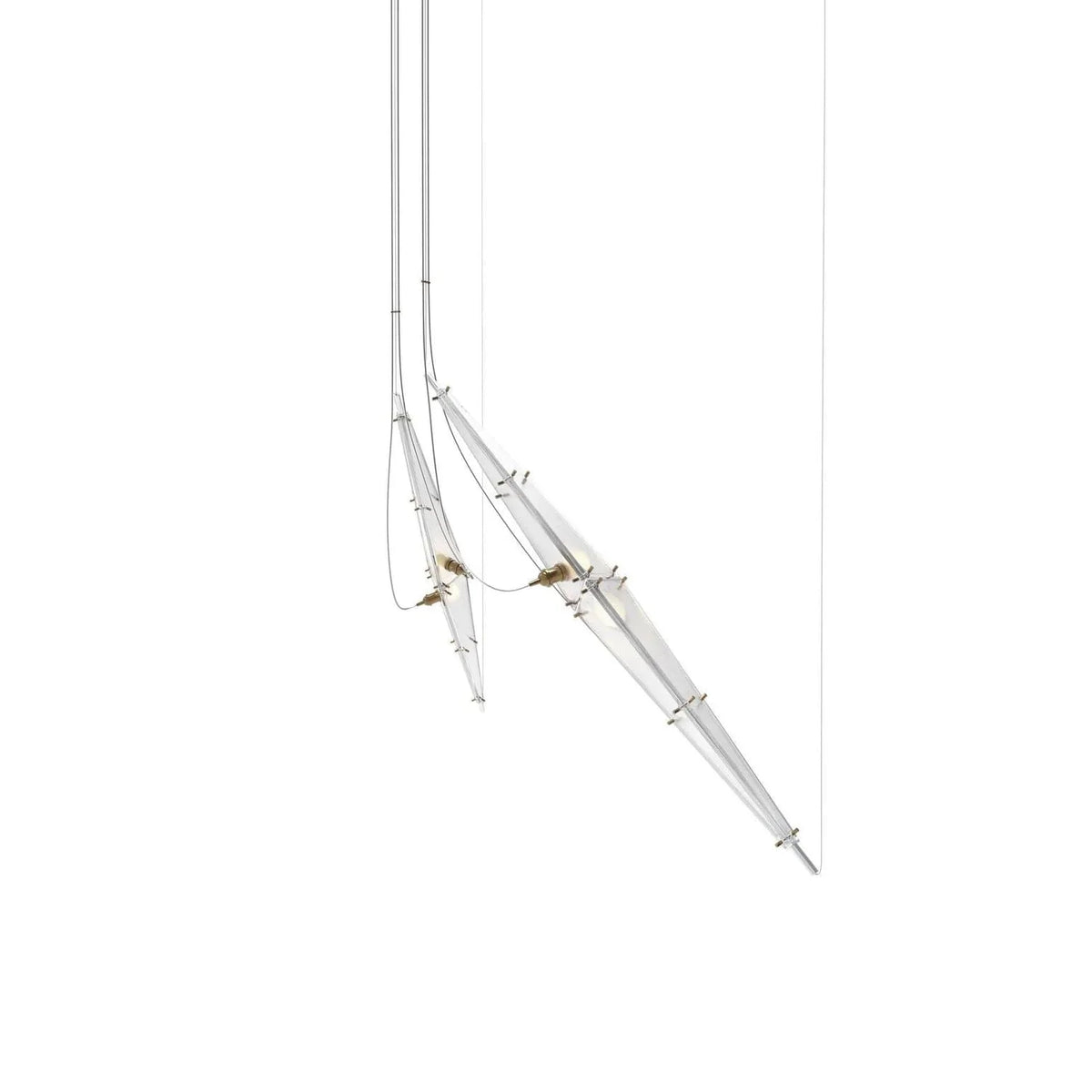 Metavaya Pendant lamp Dia 110cm / Chrome Fragment Pendant Lamp 653733214727 M2021121601-1