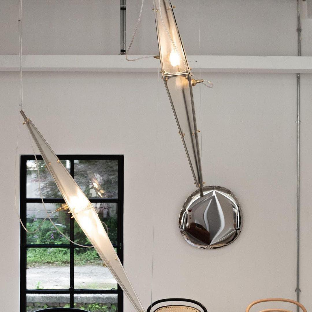 Metavaya Pendant lamp Dia 110cm / Chrome Fragment Pendant Lamp 653733214727 M2021121601-1