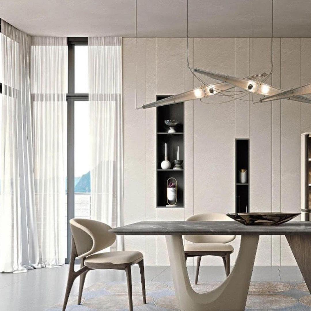 Metavaya Pendant lamp Dia 110cm / Chrome Fragment Pendant Lamp 653733214727 M2021121601-1