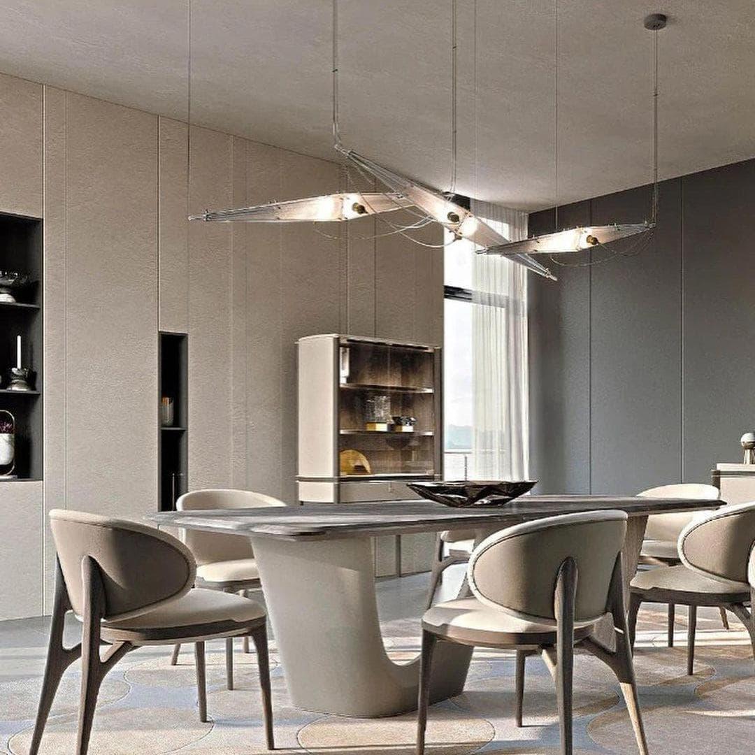 Metavaya Pendant lamp Dia 110cm / Chrome Fragment Pendant Lamp 653733214727 M2021121601-1