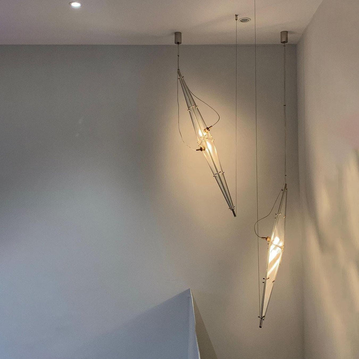 Metavaya Pendant lamp Dia 110cm / Chrome Fragment Pendant Lamp 653733214727 M2021121601-1