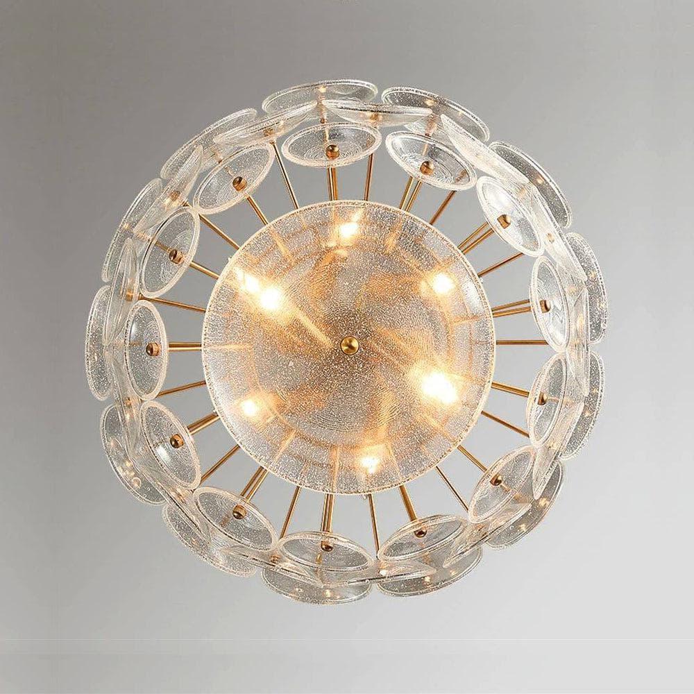 Metavaya Chandelier Glass Disc Chandelier Buy Glass Disc Chandelier Online
