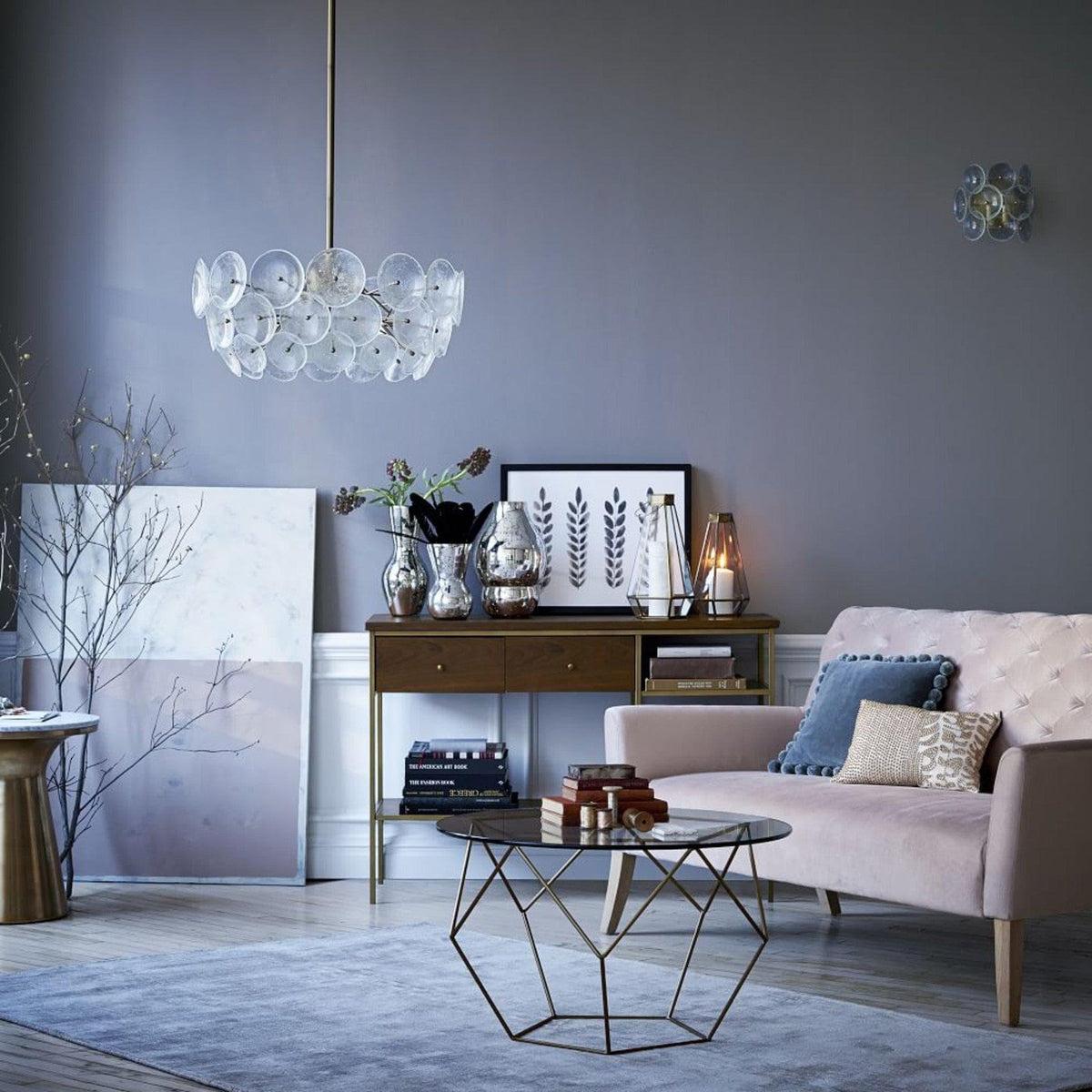 Metavaya Chandelier Glass Disc Chandelier Buy Glass Disc Chandelier Online