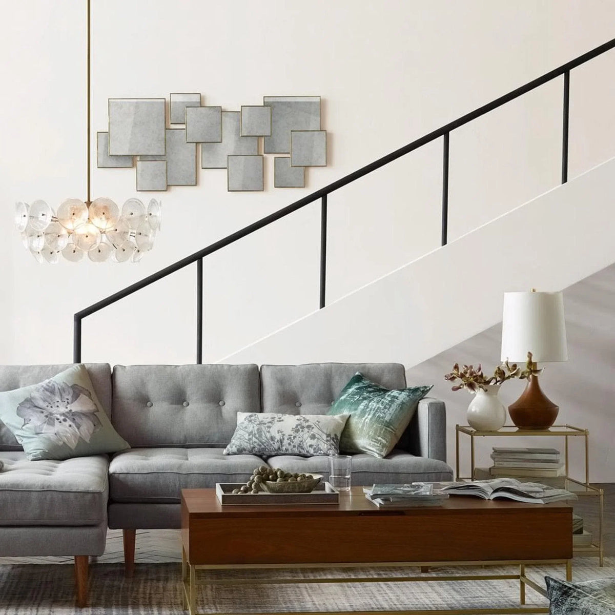 Metavaya Chandelier Glass Disc Chandelier Buy Glass Disc Chandelier Online